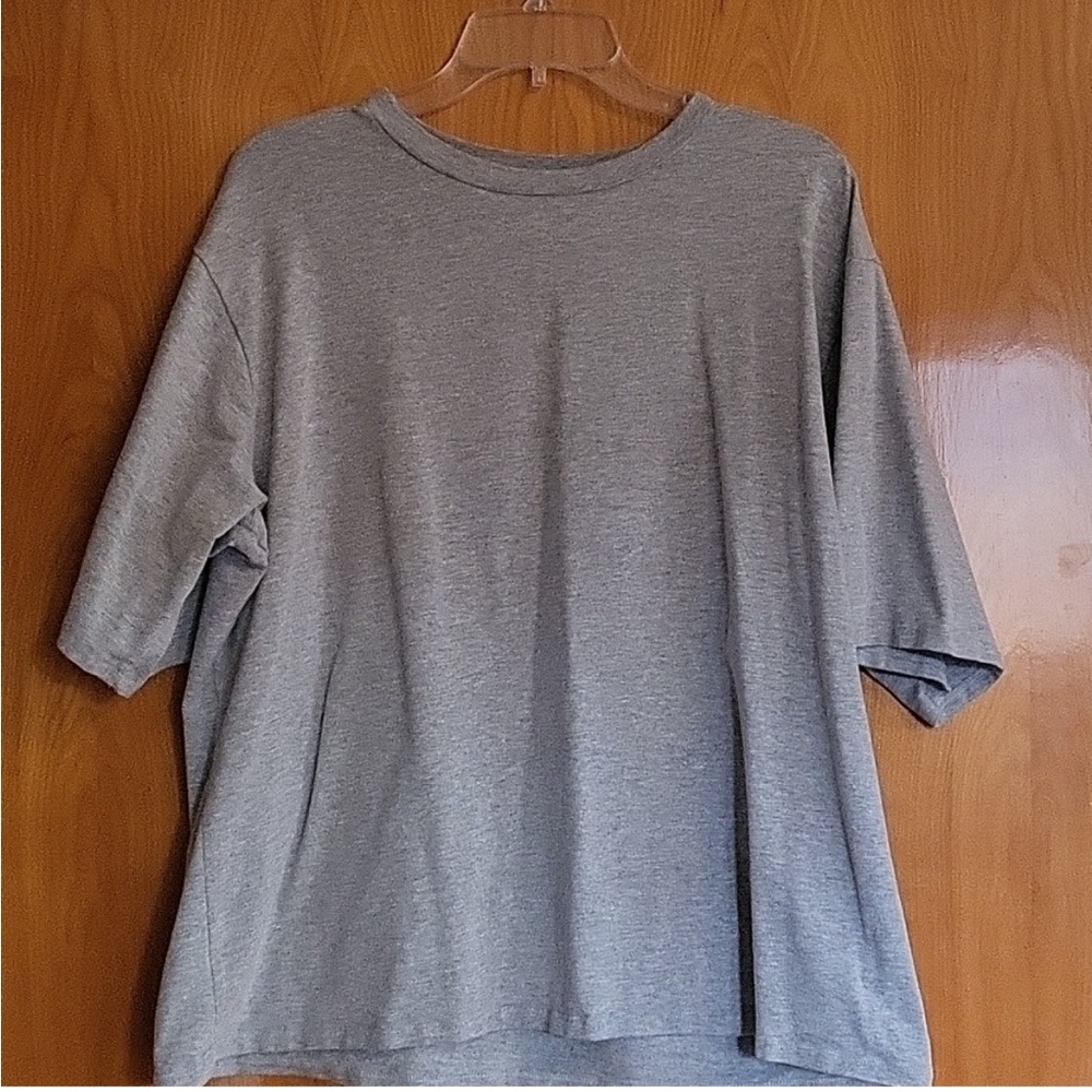 Nooworks Gray Oversized Tee